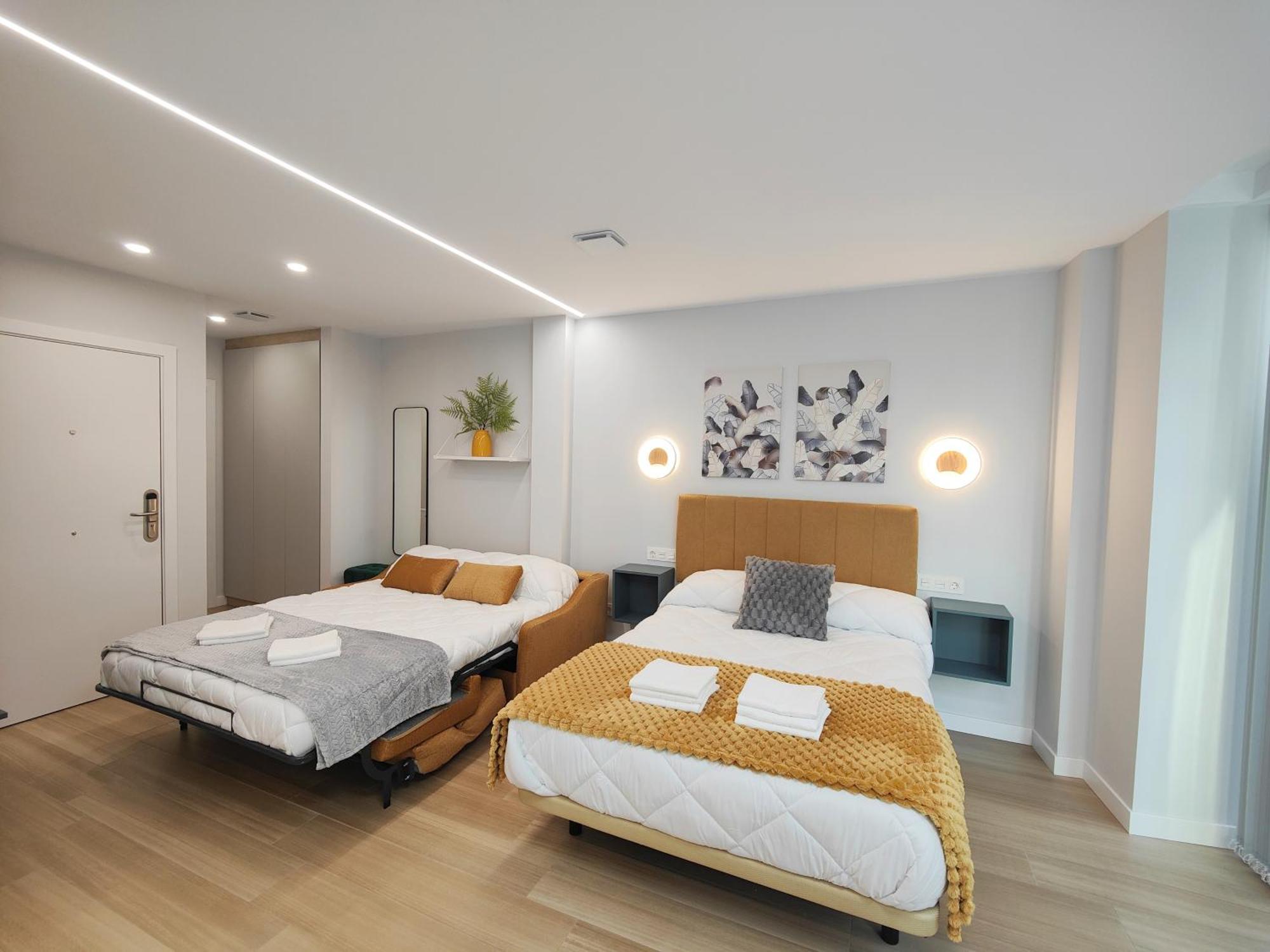Apartamentos Centro Oviedo Caveda المظهر الخارجي الصورة
